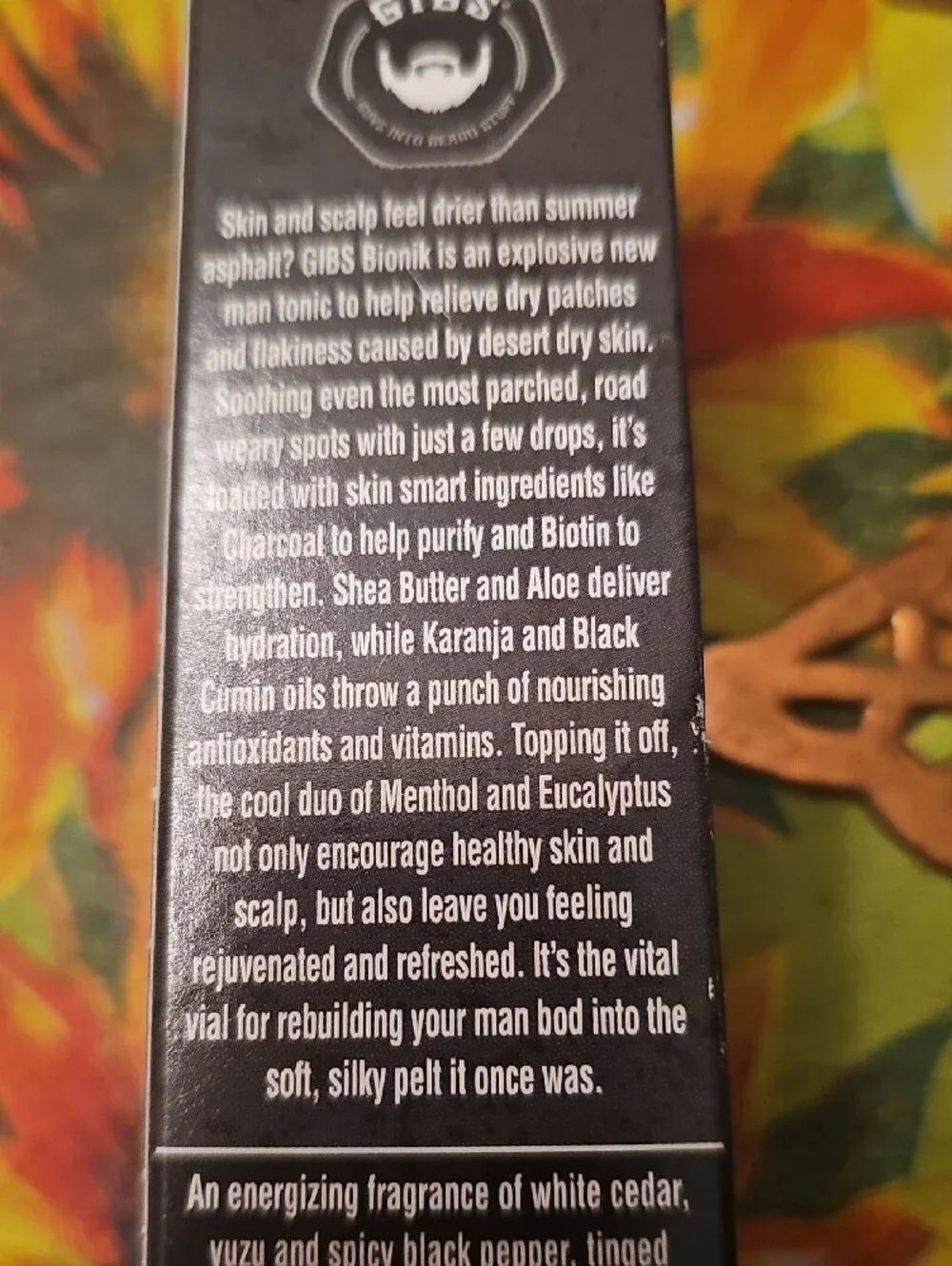 Energizing Scalp & Skin Serum — Black